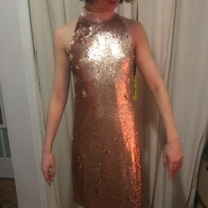 New w Tags Sam Edelman Party Dress Sz 4 Sequins